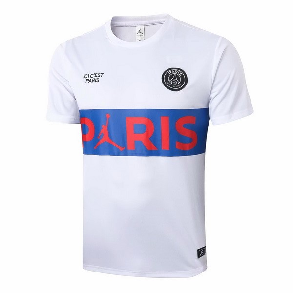 Trainingsshirt Paris Saint Germain 2020-21 Weiß Blau